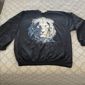 Vintage Siegfried & Roy Tiger Crewneck Sweatshirt
